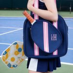 Personlig Monogram Pickleball Paddelväska med nätficka Namn Pickleball Tillbehör Game Day Födelsedagspresent för sportälskare