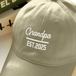 Personalized Multicolor Simplicity Breathable Adjustable Trucker Hat with Text Father's Day Christmas Gift for Kid Dad Grandfather