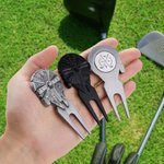 Personalized Millennium Falcon Golf Divot Repair Tool with Magnetic Removable Golf Ball Marker Golf Club Birthday Gift for Golf Lovers