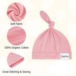 Personalized Name  Soft Baby Scarf Hat Set Accessory Winter Essential Birthday Gift for Newborns