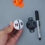 Personalized Multicolor 3D Printed Initials Golf Ball Line Stencil for Sharper Aim Golf Accessories Birthday Club Gift for Golfers Golf Lovers