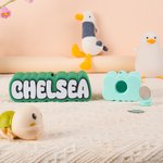 Tirelire Personnalisée Multicolore Imprimée 3D Lettre Nom Tirelire Utilisation Quotidienne Anniversaire Cadeau de Noël pour Nouveaux Parents Nouveaux Nés Enfants