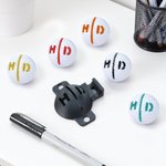 Personalized Multicolor 3D Printed Initials Golf Ball Line Stencil for Sharper Aim Golf Accessories Birthday Club Gift for Golfers Golf Lovers