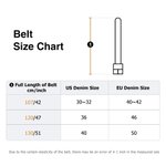 Personalized Initial Hole Free Elastic Woven Belt with Name Daily Wear Birthday Gift for Men Father