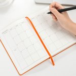 Personalisierte Multicolor 2026 Planner Name A5 Notebook mit wöchentlichen monatlichen Planung Seiten Geburtstag Geschenk für Familie Freund