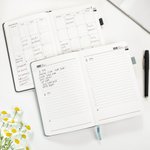 Personalisierte Multicolor 2026 Planner Name A5 Notebook mit wöchentlichen monatlichen Planung Seiten Geburtstag Geschenk für Familie Freund