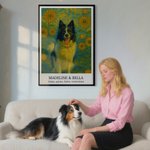 Personalisiertes Foto-Ölgemälde Poster auf Leinwand mit Aufschrift Spruche und Optionalem Rahmen Jahrestag Geburtstag Geschenk für Familie Freund