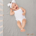 Personalised Embroidered Name Soft Cotton Baby Blanket with Baby Shower Birthday Gift for Newborns Kids