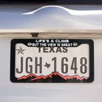 Gepersonaliseerde Multicolor Mountain License Plate Frame Cover met tekst past op alle standaard US en CAN platen Auto Decor Verjaardagscadeau voor autobezitters