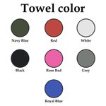 Personalized Colorful Golf Cart Waffle Golf Towel with Name and Hanging Clip Sports Accessories Birthday Gift for Golf Players