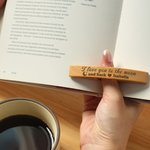Personalized Minimalist Line Moon Phase Wooden Book Page Holder with Engraved Name Birthday Christmas Book Club Gift for Book Lovers
