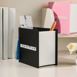 Porte-crayon en forme de livre imprimé en 3D Personnalisé Porte-crayon en forme de livre imprimé en 3D Décoration pour livre Cadeau d'anniversaire pour les rats de bibliothèque Amoureux des livres