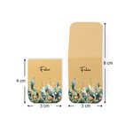 Marque-Page Magnétique en Cuir PU Personnalisé avec Fleur de Naissance et Nom Cadeau d’Anniversaire pour les Amateurs de Lecture