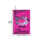 Personalized Burn Book A5 Journal Notebook with Name Daily Birthday Christmas Gift for Girls