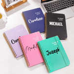 Personalized Name 2026 Planner A5 Notebook with Weekly Monthly Planning Pages and Tabs New Year Birthday Gift for Colleagues Friends