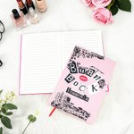 Personalized Burn Book A5 Journal Notebook with Name Daily Birthday Christmas Gift for Girls