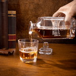 Personalized Volleyball Element Whiskey Decanter with Engraved Name and Number Bar Accessory Birthday Gift for Volleyball Whiskey Lovers