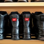 Etichetta per scarponi personalizzata stampata in 3D e colorata con testo Set di 2 Regalo di apprezzamento di uso quotidiano per paramedici, vigili del fuoco e soccorritori