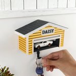 Personalised House Car Garage Multicolor Key Holder with Name Home Decor Housewarming Birthday Gift for  Car Owners Lovers