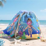 Asciugamano da spiaggia personalizzato con nome e carino animale marino in 3D ad asciugatura rapida morbido e oversize regalo per ragazzi