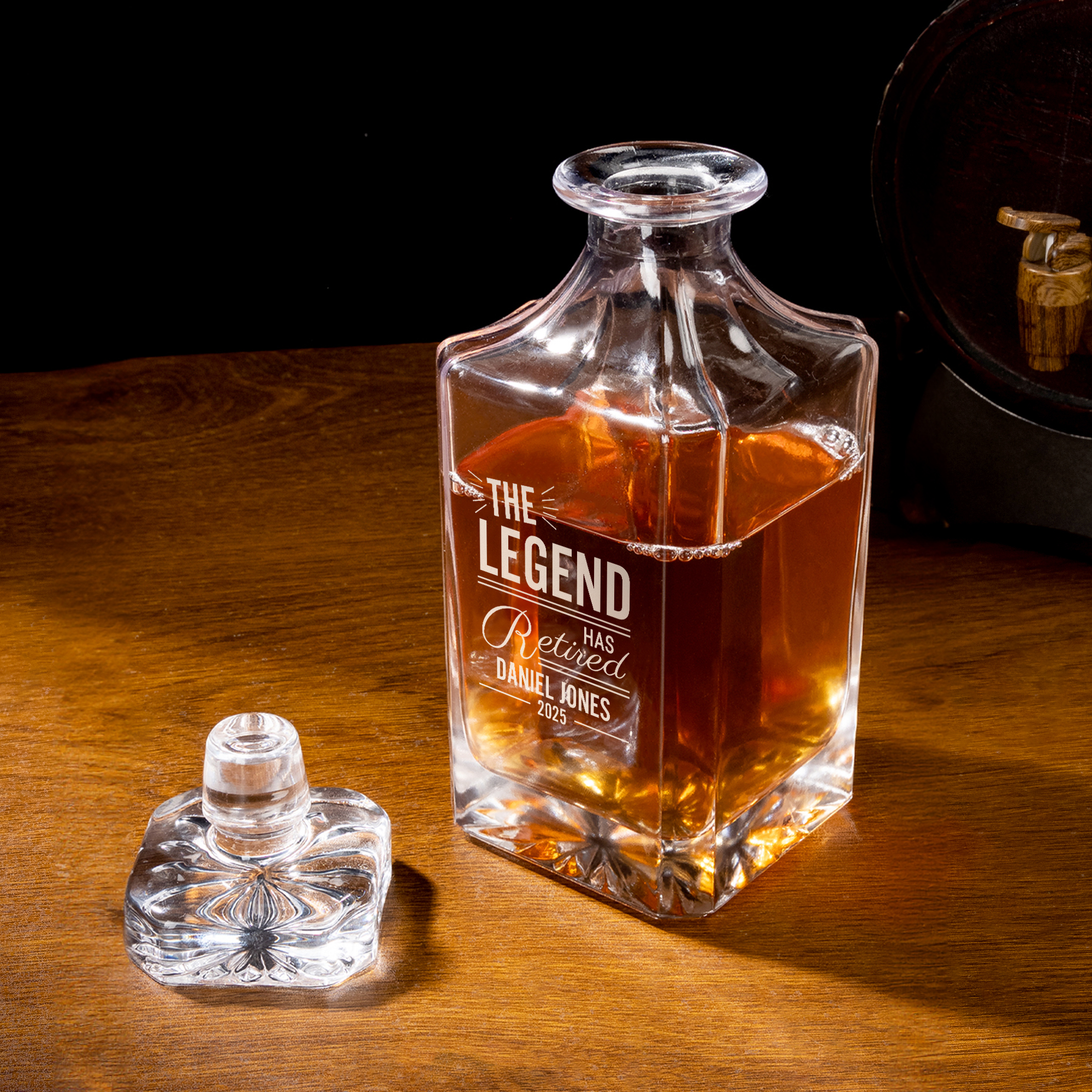 Bicchiere Da Whisky Personalizzato Con Incisione – Modello Classico 6'