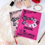 Personalized Burn Book A5 Journal Notebook with Name Daily Birthday Christmas Gift for Girls