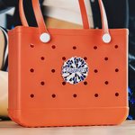 Personalised 3D Printed Cheer Pom Pom Bag Charm Accessories for Bogg Christmas Birthday Gift for Her Cheerleaders