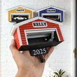 Personalised House Car Garage Multicolor Key Holder with Name Home Decor Housewarming Birthday Gift for  Car Owners Lovers