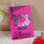 Personalized Burn Book A5 Journal Notebook with Name Daily Birthday Christmas Gift for Girls