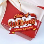 Personalized Graduation Cap Wooden Ornament with School Name Year and Name Home Decor Christmas Gift for Graduates Friends