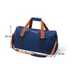 Personalisierte Wasserdichte Sport- und Reisetasche inklusiv Schuhfach und Schultergurt mit Gesticktem Namen Reisezubehör Geschenk für Sportliebhaber