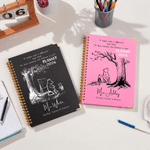 Personalized Classic Winnie the Pooh 2026 Planner Spiral A5 Notebook with Text Title and Surname End of School Appreciation Gift for Teacher