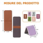 Segnalibro magnetico in pelle personalizzato con nome e fiore di nascita adatto per letture e cancelleria regalo di compleanno per amanti dei libri