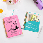 Personalized Classic Winnie the Pooh 2026 Planner Spiral A5 Notebook with Text Title and Surname End of School Appreciation Gift for Teacher