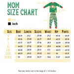 Personalised Cute Santa Design Christmas Long Sleeve Family Pyjama Matching Set with Name Christmas Party Gift for Dad Mum Kids