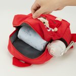 Gepersonaliseerde Weven Bloemen Hart Afneembare Teddybeer Peuter Schooltas met Naam Verjaardag Terug naar School Cadeau voor Kinderen Peuters