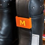 Etichetta per scarponi personalizzata stampata in 3D e colorata con testo Set di 2 Regalo di apprezzamento di uso quotidiano per paramedici, vigili del fuoco e soccorritori