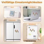 Personalisierter Magnetischer PU-Leder Lesezeichen-Clip mit Geburtsblume Cartoon-Charakter Initiale und Namen Geburtstag Geschenk für Bücherwürmer