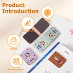 Henkilökohtainen Syntymä Flower Monivärinen sarjakuvahahmo Magneettinen kirjanmerkki Clip nimi joulu syntymäpäivälahja perheelle kirjan ystäville