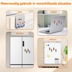 Gepersonaliseerde Aquarel Geboortebloemen Magnetische PU-leer Bladwijzerclip met Naam Verjaardagscadeau voor Boekenliefhebbers en Boekenwurmen