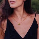 Personalized Photo Projection Necklace with Paw Print Engraved Pet Loss Memorial Jewelry Birthday Gift for Pet Lovers Owners