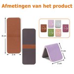 Gepersonaliseerde Geboortebloem Magnetische PU-leer Bladwijzerclip  met Naam Verjaardagscadeau voor Boekenliefhebbers en Boekenwurmen