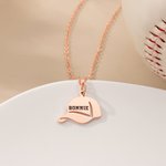 Personalized Baseball Cap Pendant Necklace with Name Game Day Accessories Birthday Gift for Baseball Lovers Players