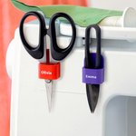 Personalizado Multicolor PLA 3D Impreso Tijeras Titular con Nombre Máquinas de Coser Accesorios Regalo de cumpleaños para los amantes de la costura