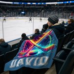 Personalized Neon Hockey Sports Design Soft Throw Blanket with Name Game Day Birthday Gift for Team Hockey Lovers