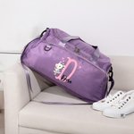Borsa da viaggio personalizzata con nome iniziale della ballerina con scomparto per le scarpe e tracolla Regalo di compleanno per gli amanti del balletto
