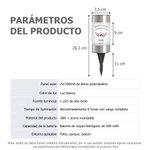 Lámpara solar de jardín personalizada con silueta de ángel y huella nombre y fecha decoración de jardín regalo conmemorativo de pésame para familia