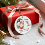Personalised Always & Forever In Our Hearts Cardinal Photo Christmas Ornament with Name Memorial Gift for Loss of Loved One