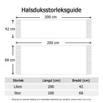 Personlig mjuk halsduk med födelsedagsblommor och namn broderade perfekt present för par och familj till födelsedag jul eller fest