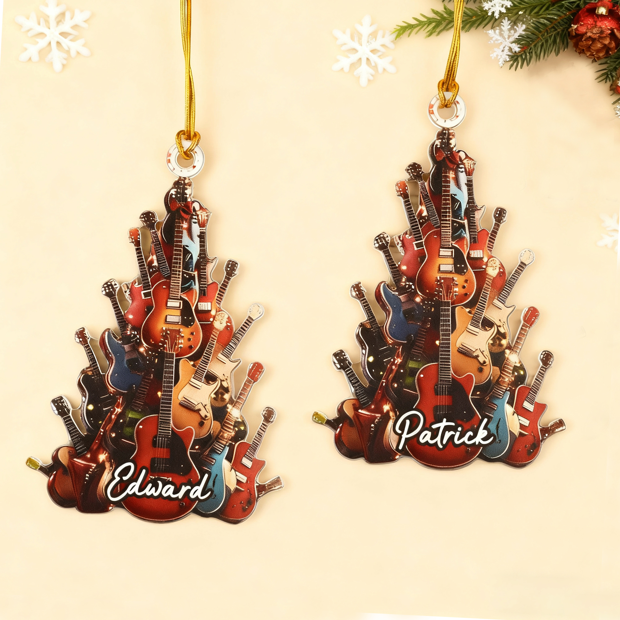 Ornamento Per Albero Di Natale Riccio Personalizzato – Regalo Unico In Resina 2022 - 3